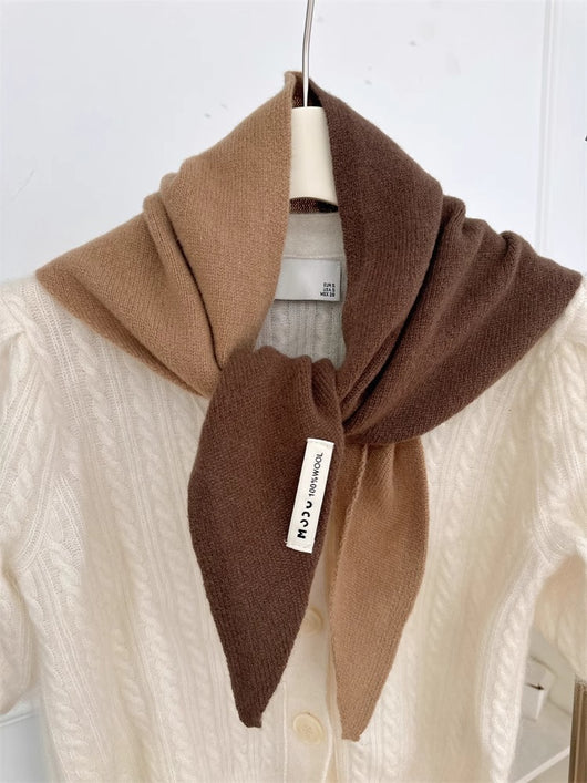 Poncho Triangular de Lana Pura para Otoño e Invierno - Image 27