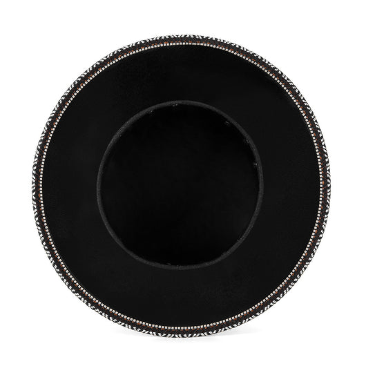 Sombrero de Copa Negro con Calavera Punk para Halloween - Image 4