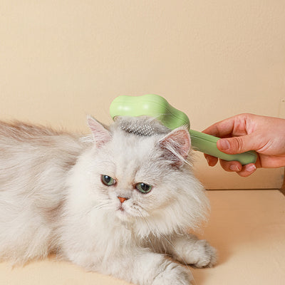 Peine Mágico Varita para Gatos con Limpieza Automática - Acero Inoxidable - Image 9