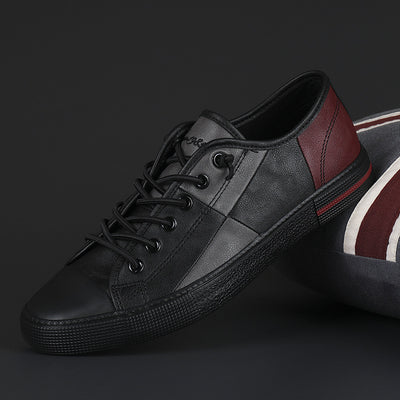 Zapatos de Cuero para Hombre con Contraste de Colores y Suela de Goma - Image 4