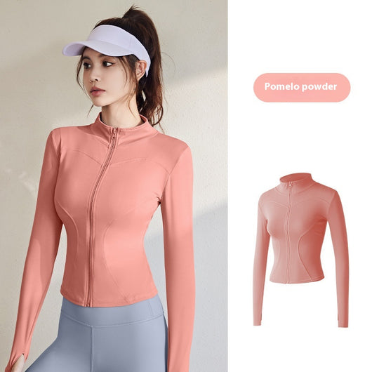Chaqueta Deportiva Mujer Manga Larga Ajustada para Running, Fitness y Yoga - Image 12