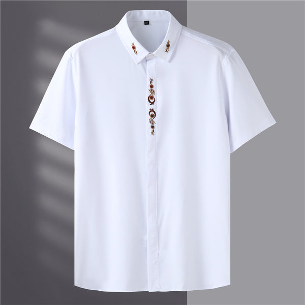 Camisetas de Verano para Hombre Talla Grande - Manga Corta Cómoda