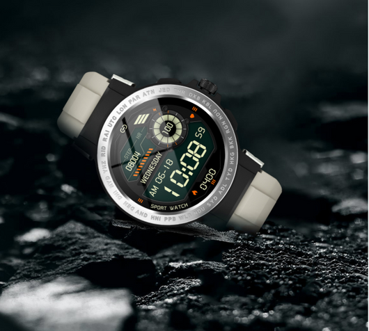 Reloj Inteligente Deportivo con Monitoreo de Presión y Oxígeno