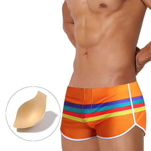 Bóxer de Baño Minimalista a Rayas - Perfecto para Playa y Piscina - Image 5
