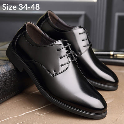 Zapatos Formales de Cuero Genuino para Hombre Talla Extra Grande - Image 2