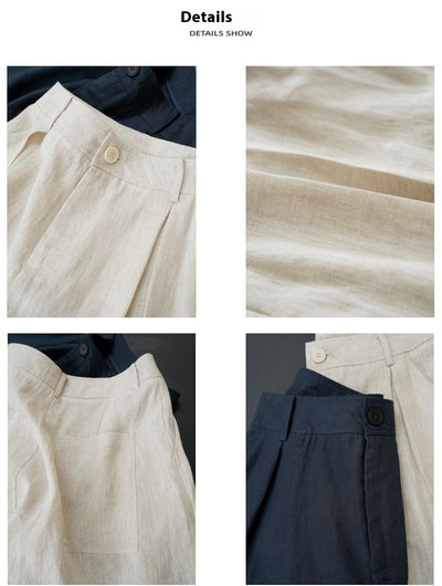 Pantalones Cortos Anchos y Sueltos con Efecto Reductor para Mujer - Image 8