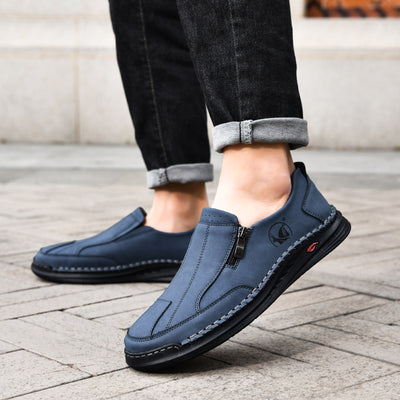 Zapatos Casuales de Cuero con Cordones para Hombre - Estilo Outdoor - Image 12