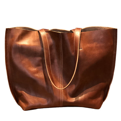 Bolso Retro Grande para Mujer - Bandolera Clásica de Hombro - Image 2