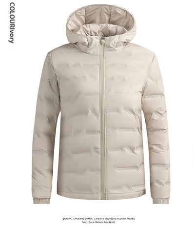 Chaqueta Acolchada de Plumón para Parejas - Abrigo Térmico y Cálido - Image 12