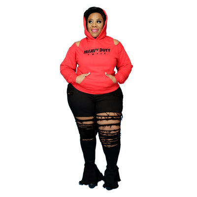 Pantalones Vaqueros Rotos Talla Grande Estilo Urbano para Mujer - Image 7