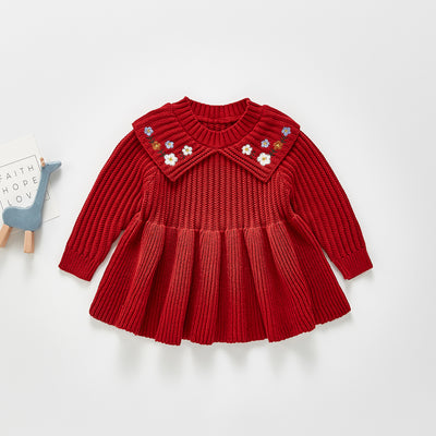 Falda Tejida Primavera Otoño para Niñas - Image 24