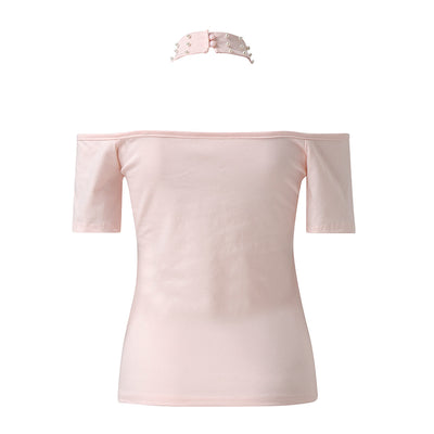 Blusa Ejecutiva de Manga Corta para Mujer - Image 8