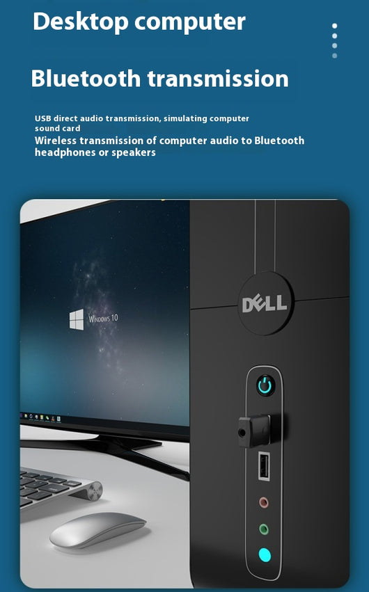 Transmisor Receptor Bluetooth USB 4 en 1 - Image 6