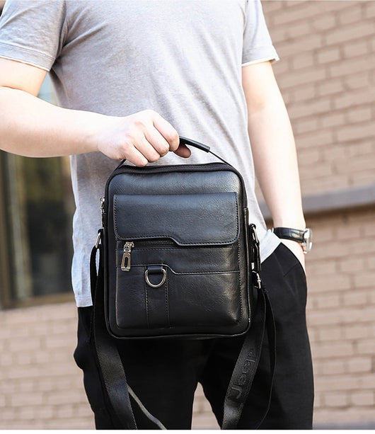 Mochila Cruzada Compacta para Documentos - Estilo Casual Hombre - Image 23