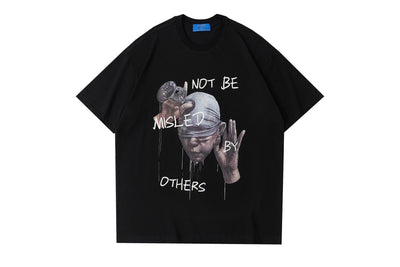 Playera Hip-hop Casual con Estampado de Avatar Personalizado para Hombre - Image 11