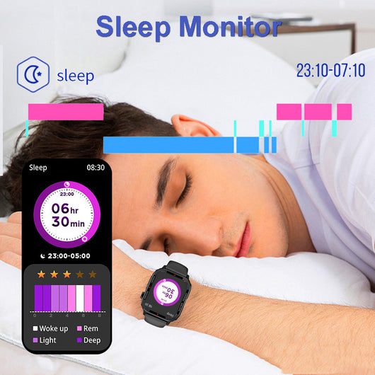 Reloj Inteligente Deportivo con Monitor de Presión Arterial y Oxígeno - Image 23