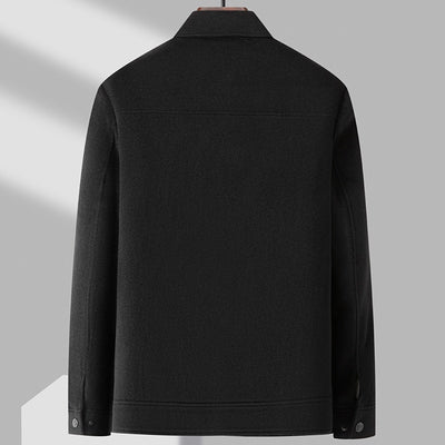 Chaqueta de Lana Pura con Forro de Plumón de Pato Desmontable - Image 3