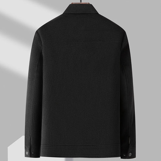 Chaqueta de Lana Pura con Forro de Plumón de Pato Desmontable - Image 3