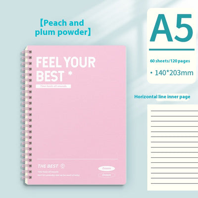 Cuaderno Espiral B5 de Gran Capacidad - Libreta Gruesa Premium con Hojas Gruesas - Image 3
