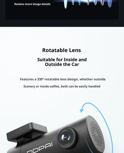 Grabadora Dashcam Mini Pro HD Visión Nocturna Sin Líneas - Image 9
