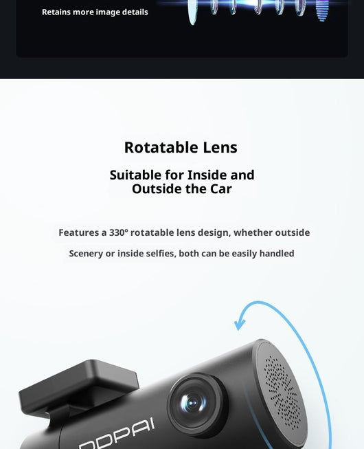 Grabadora Dashcam Mini Pro HD Visión Nocturna Sin Líneas - Image 9