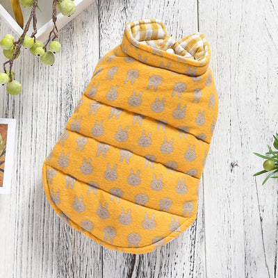 Abrigo Térmico Reversible para Perros - Chaleco de Algodón Doble Cara - Image 3