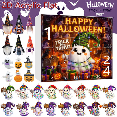 Adorno Navideño Muñeca Fantasma Calabaza en Caja Sorpresa - Image 16