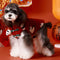 Ropa Festiva Tony Bear para Perro - Diseño Año Nuevo Chino Rojo