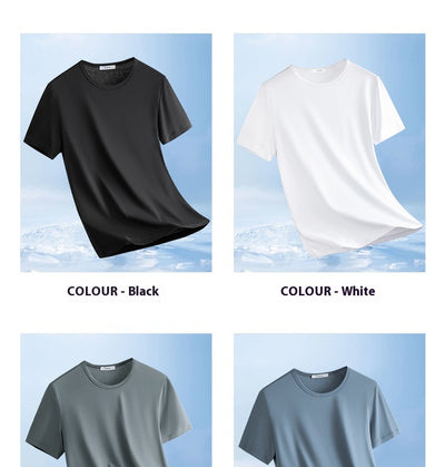 Playera Modal Ice Silk de Manga Corta para Hombre - Tecnología Refrescante - Image 21
