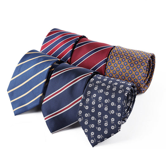 Corbata Vintage Casual a Rayas con Nudo Manual