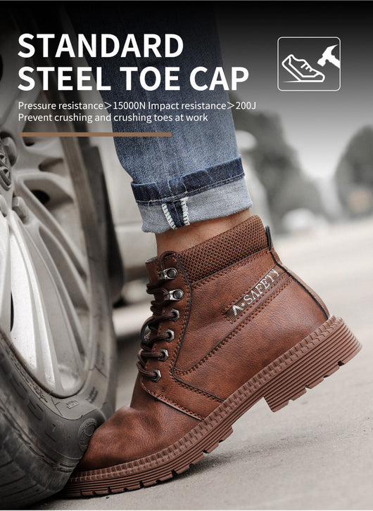 Zapatos de Seguridad Transpirables Antiaplastamiento y Antipunción - Image 10