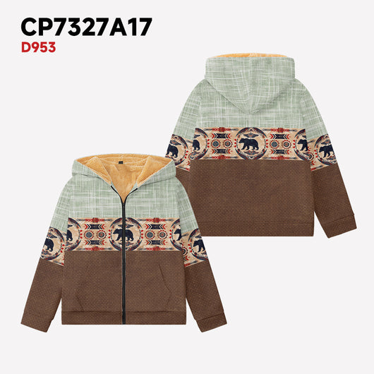 Sudadera Térmica con Capucha y Cierre Frontal para Invierno - Image 6