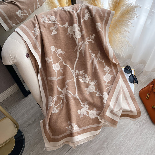 Bufanda Floral de Invierno Premium - Elegancia para la Temporada Fría - Image 10