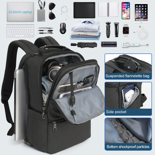 Mochila Descompresiva de Gran Capacidad con Correa de Hombro - Image 14