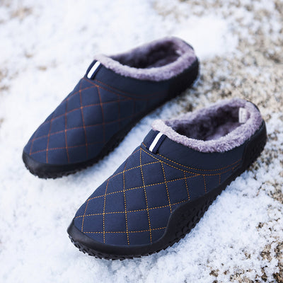 Pantuflas Térmicas de Algodón para Hombre con Suela Gruesa - Image 18