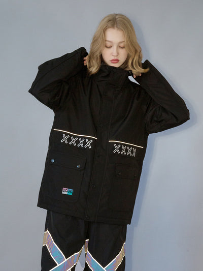 Chaqueta de Esquí Profesional Impermeable y Térmica de Doble Capa - Image 11