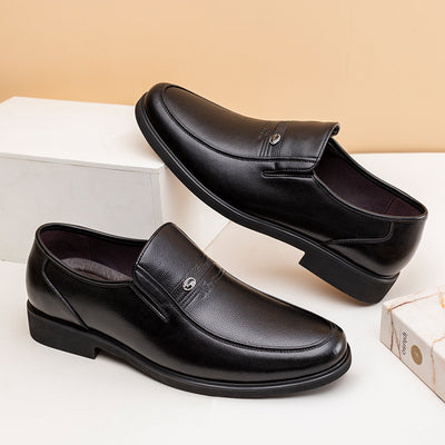 Zapatos de Cuero Genuino Estilo Inglés para Hombre - Elegancia Casual Profesional - Image 4