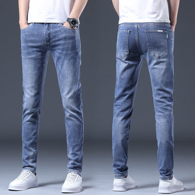 Jeans Azules Premium para Hombre - Comodidad Estival - Image 7