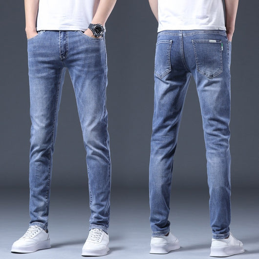 Jeans Azules Premium para Hombre - Comodidad Estival - Image 7
