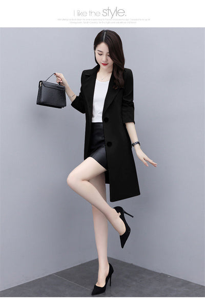 Abrigo Holgado Premium Coreano de Diseño Contemporáneo - Image 38
