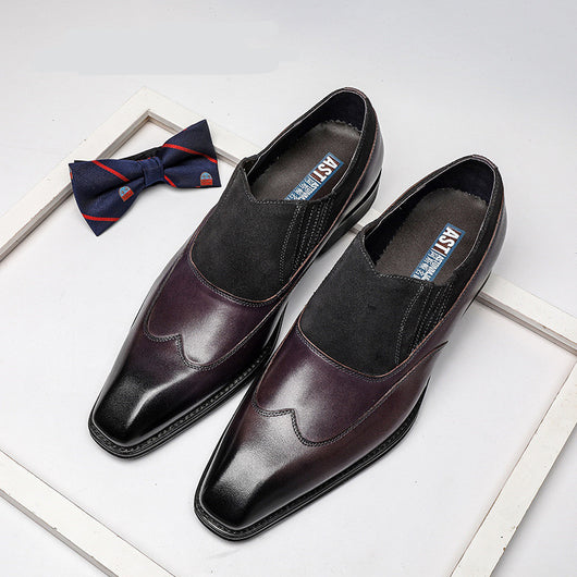 Zapatos de Cuero para Hombre Elegancia Ejecutiva Punta Fina - Image 4