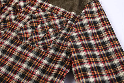 Camisa de Cuadros Gruesa y Cálida - Manga Larga Suelta y Cómoda - Image 21