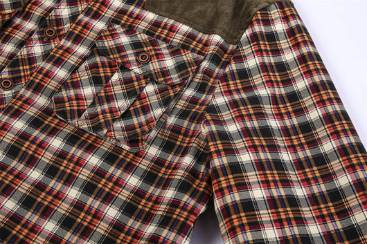 Camisa de Cuadros Gruesa y Cálida - Manga Larga Suelta y Cómoda - Image 21