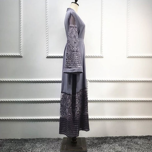 Cardigan Bordado Elegante para Mujer - Estilo Dubai - Image 5