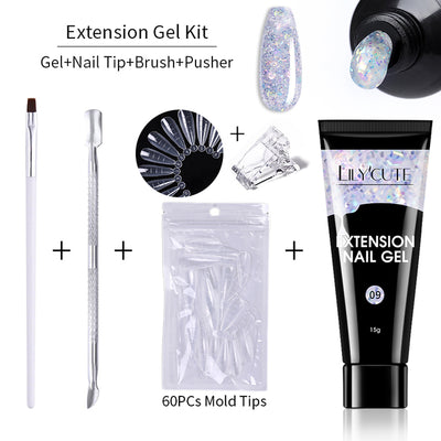 Kit de Gel para Extensión de Uñas 15ml - Image 9