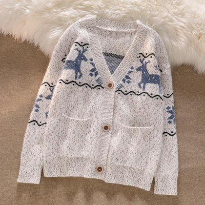 Cardigan Suelto de Punto Cómodo para Mujer - Image 10