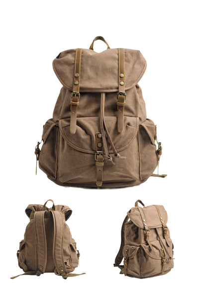 Bolsa de Viaje Retro Canvas Gran Capacidad - Image 15