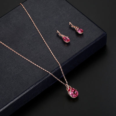 Conjunto de Joyas de Aleación con Gemas - Image 4
