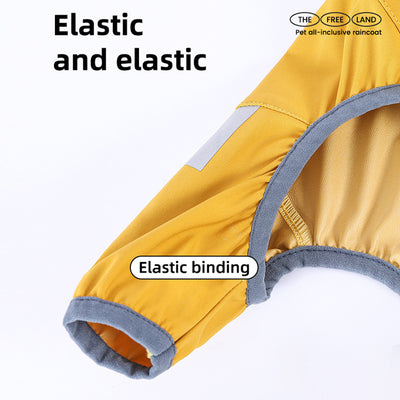 Impermeable para Perros con Capucha y Reflectantes - Chaqueta Lluvia Ligera - Image 5