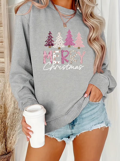 Suéter Casual de Manga Larga con Estampado para Mujer - Image 14